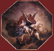 LE BRUN, Charles The Triumph of Faith  fs oil